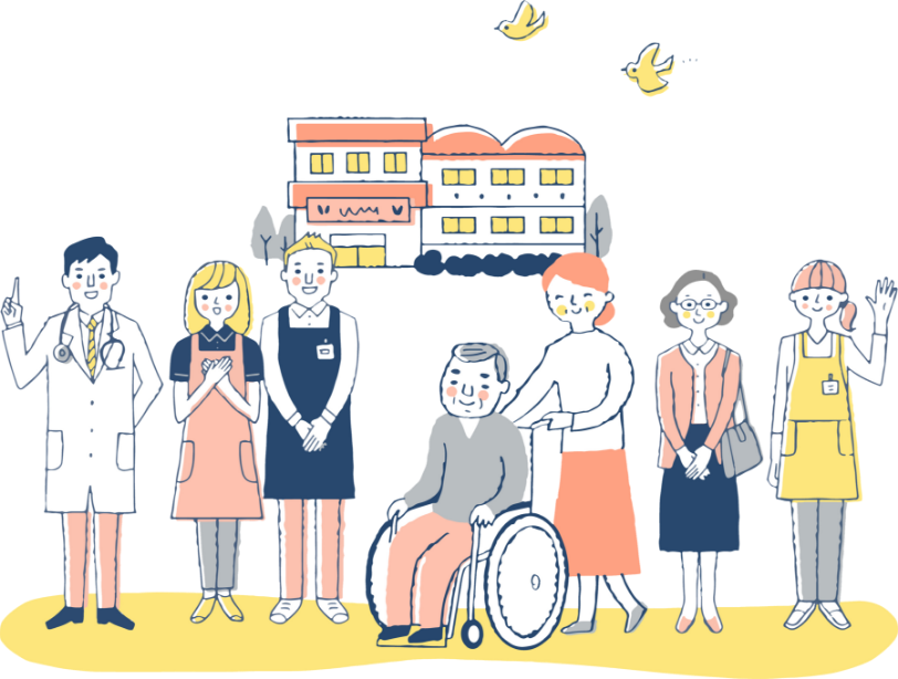 地域の人の写真